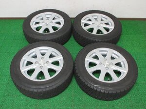 AD834【送料無料】175/65R14 超溝高 9分山 スタッドレス WINTERMAXX WM02 ♪ 21年製 ホイールセット 4本 激安 フィット ヴィッツ デミオ 等