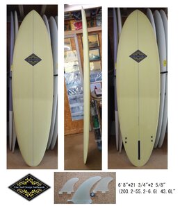 送料無料（一部除く）★2023’　CMC SURF ORIGINAL SURFBOARDS 6