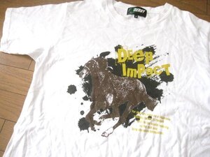 競走馬ディープインパクトDEEP IMPACT Tシャツ 3L