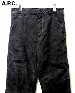 1【A.P.C. Pants アーペーセー パンツ 裏地あり コットンパンツ MADE IN FRANCE フランス APC】