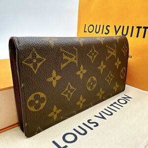 3872【美品】LOUIS VUITTON ルイヴィトン モノグラム ポルトフォイユブラザ 長財布 二つ折り財布 札入れ ウォレット M66540/SP4049