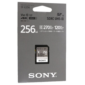 SONY製 SDXCメモリーカード 256GB Class10 SF-E256 [管理:1000015559]