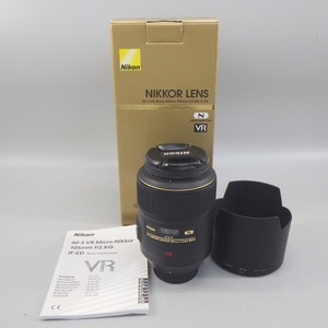1円〜 Nikon ニコン AF-S VR Micro-Nikkor 105mm f/2.8G IF-ED レンズ ※動作未確認 レンズ 324-2735700【O商品】