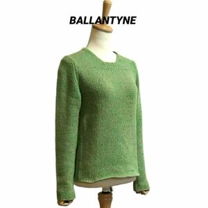 【BALLANTYNE】 カシミヤ100％ プルオーバーメランジニット