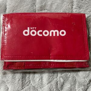 新品★ 保冷バッグ ドコモダケ レッド(赤) NTT docomo クーラーバッグ ★即決送料込み