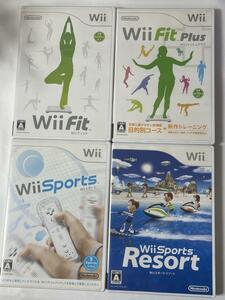 Wii ゲームソフト 4本セット まとめ売り H1