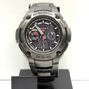 【1スタ】 G-SHOCK MRG-8100B-1AJF 稼働中 最上級ライン 電波ソーラー ブラック MR-G CASIO カシオ Gショック タフムーブメント#S1050