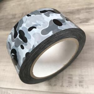 ★激レア★ bape tape テープ a bathing ape コレクション エイプ ベイプ アベイシングエイプ グレーカモ 1st camo カモフラ グッズ nigo