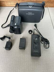 Panasonic s-vhsビデオカメラ　SINGLE HAND MOVIE NV-S1 ジャンク品