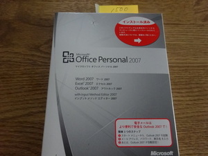 Microsoft Office Personal 2007 中古品////15002