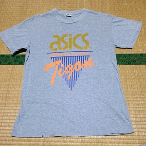 80s 日本製 Asics Tigon アシックス タイゴン Tシャツ サイズ150 