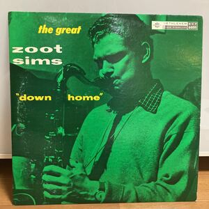 【LP】オリジ★ズート・シムス / ZOOT SIMS /ダウン・ホーム / DOWN HOME / BETHLEHEM BCP 6051 MONO