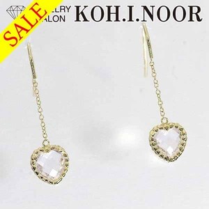 《SALE》スタージュエリー アメシスト 18金イエローゴールド K18YG ピアス メーカーカード STAR JEWELRY アメジスト ハート