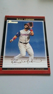 2002 BOWMAN ゴールド Raul Mondesi ラウル モンデシー