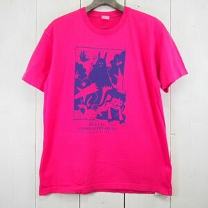 田村ゆかり YUKARI TAMURA LOVE LIVE 2014 Fruits Fruits Cherry 埼玉スーパーアリーナライブ記念Tシャツ(L)マゼンダピンク