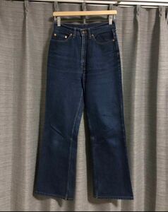 濃紺 00s Levis517 ブーツカットデニム デニムパンツ ベルボトム フレア ベルボトム ボトムス ジーンズ インディゴ リーバイス XS