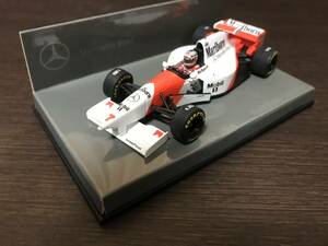 【メルセデスベンツ別注】 1/43 MINICHAMPS 【Marlboro】 マクラーレン・メルセデス MP4/10 #7 N.マンセル サンマリノGP 1995