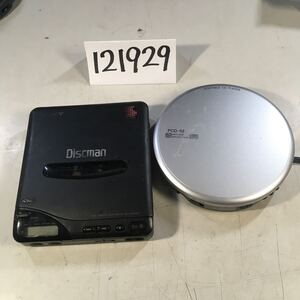 (121929D) SONY D-66/WINTECH PCD-52 ポータブル　CDプレーヤー/COMPACT DISC COMPACT PLAYER ジャンク品2台セット