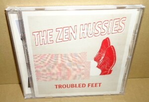 The Zen Hussies Troubled Feet 国内盤中古CD Gypsy Big Band Jive Stomp Swing Jazz ジャイブ/ジプシースウィング/オールドスタイルジャズ