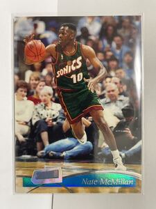 NBAカード　ネイト・マクミラン　NATE McMILLAN STADIUM CLUB TOPPS 1998 【ソニックス時代】