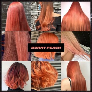 【Burnt Peach】スーパークールカラーズ150ml☆bleach london☆ヘアカラー　検索　マニックパニック　ライムクライム　セルフカラー