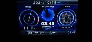 ★「最新版データ入」視界邪魔ならミラー型 ZERO 500M 美品 OBD2対応 レーダー ⑦ ★