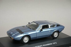 IXO イクソ 1/43 Maserati マセラッティ Khamsin 1972 ライトメタルブルー CLC083