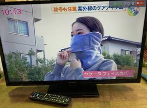 【動作OK】Panasonic　３２型液晶テレビ　TH-32J300　2022年製　配送保険付　11Y29