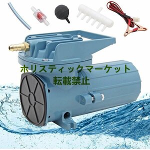 強くお勧め エアーポンプ 35W 水槽/漁船用 酸素供給 水槽曝気 パワフル 12V 吐出量 68L /分 吐出口6つ 逆流防止弁付 お釣り用具 A404