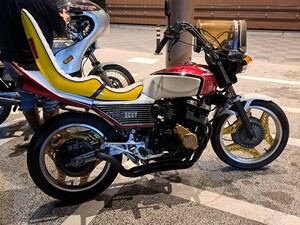 ホンダ CBX400F CBX550F フルBEET 外装セット 赤白 純正風塗装 ホンダ純正タンク使用 当時物 ビート 青白 黒赤 キジマ シート 