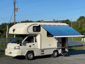 66000km実走行＆事故歴なし　車検満タン込み込み＆総額表示　グローバルアスリート　ライトエース　ガソリン　AT　キャンピングカー　6人乗