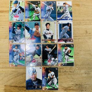 2N42706 まとめ売り 直筆サインカード プロ野球 ヒルマン 田中賢介 関根裕之 上田佳範 DTクローマー 金村暁 久保裕也 島田一輝 井出竜也