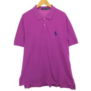 古着 ラルフローレン Ralph Lauren POLO RALPH LAUREN 半袖 ポロシャツ メンズXXL /eaa400309