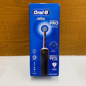 ICH【未使用品】未使用品 ブラウン オーラルB Oral-B マルチアクション D103.413.3 BK〈106-241119-AA-03-ICH〉