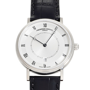 フレデリック・コンスタント FREDERIQUE CONSTANT スリムライン FC-306MC4S36 シルバー文字盤 腕時計 メンズ