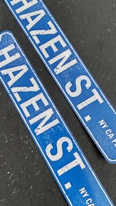 2004年当時物 HAZEN STREET 非売品 ステッカー2枚SET未使用/ヘイズンストリート PUNK ROCK パンクロック 