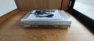 Panasonic DVD+S-VHSビデオデッキ TBC搭載 リモコン、取説付 NV-VP51S