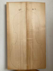 バイオリン　チェロ用材 表板材 NO２　ベアクロー　ハーゼル　スプルース　アベーテロッソ　弦楽器製作