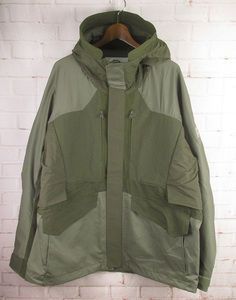 LAJ17600 White Mountaineering ホワイトマウンテニアリング LAYERED MOUNTAIN PARKA マウンテンパーカー WM2171203 4 新品 オリーブ系