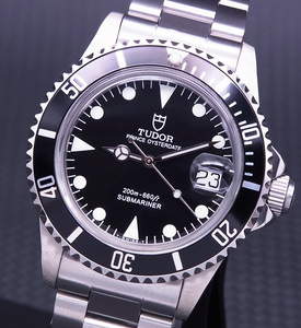 TUDOR ヴィンテージカスタム　Ref.79090 盾サブ インデックス白 5連ジュビリーブレス+NATOベルト付 精度良好！！