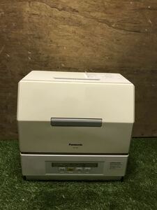 中古 動作品 Panasonic パナソニック NP-TCR3-W 食洗器 食器洗い乾燥機. +++ 送料落札者負担