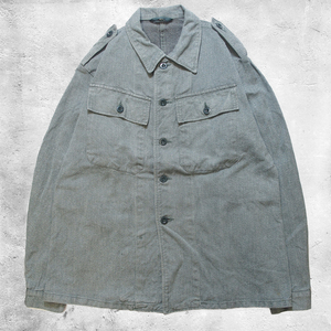 スイス軍 ヴィンテージ デニム ワークジャケット SWISS ARMY DENIM WORK JACKET