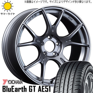 マツダ6 アテンザワゴン 225/45R19 ホイールセット | ヨコハマ ブルーアース AE51 & GTX02 19インチ 5穴114.3