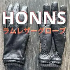 HONNS ホンズ　ラムレザーグローブ 保温内装 タッチスクリーン対応 状態良好