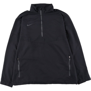 古着 ナイキ NIKE GOLF ゴルフ DRI-FIT HP ヒューレットパッカード ハーフジップ ウォームアッププルオーバー メンズXL相当 /eaa505320