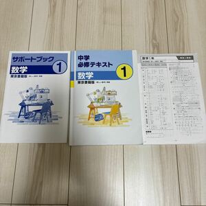 中学必修テキスト数学中1 定期テスト対策高校入試対策　塾専用 美品