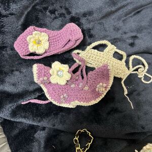 Labubu着替える服 ハンドメイド 手編み