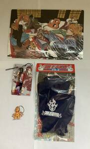 ★BLEACH ブリーチ★下敷き・グローブ・キーホルダー等グッズセット★非売品★貴重★ジャンプフェスタ★