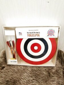 ot1204 ◇送料無料 新品 STANDARD TARGET&DART ダーツ セット 赤 白 青 アメリカ製 VOGELPIK ベルギーダーツ ゲーム スポーツ インテリア