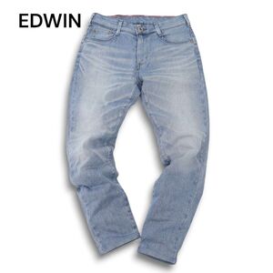 EDWIN エドウィン JMH22 ジャージーズ★ 通年 USED加工 ストレッチ デニム パンツ ジーンズ Sz.S　メンズ 日本製　C4B04265_9#R